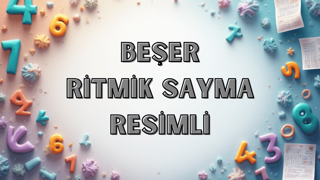 resimli beşer ritmik sayma önizlemesi