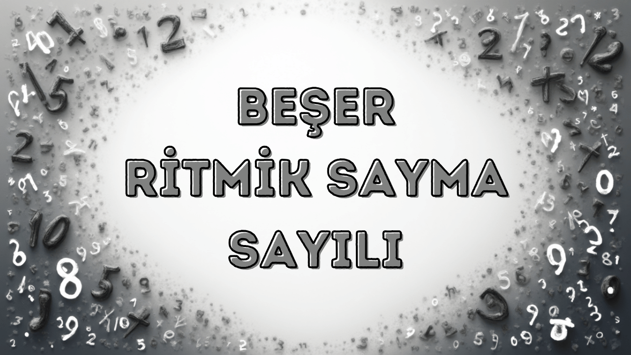 sayılı beşer ritmik sayma önizlemesi