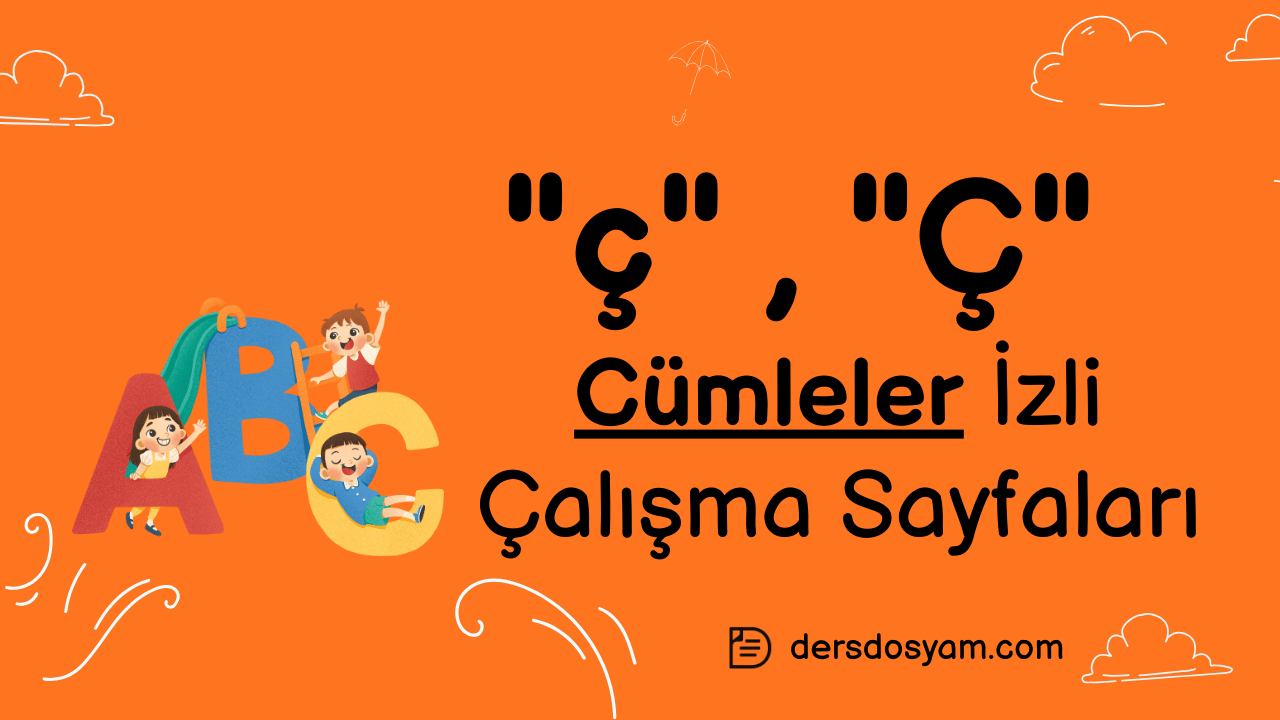 ç sesi cümleler çalışma sayfası önizlemesi