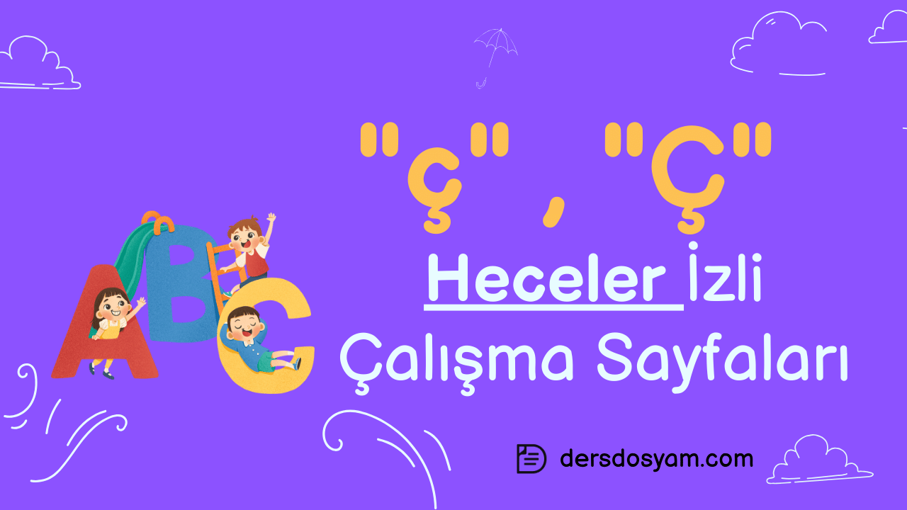 ç sesi heceler çalışma sayfası önizlemesi