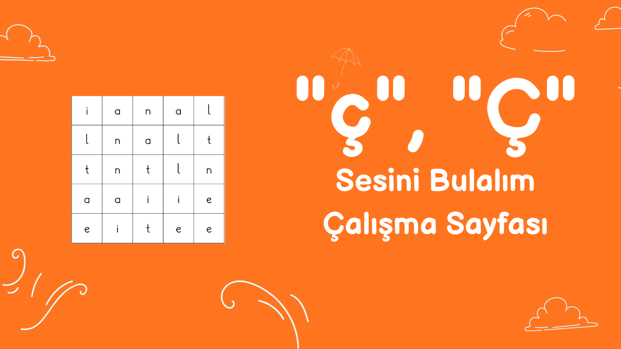 ç sesini bulma etkinliği önizlemesi