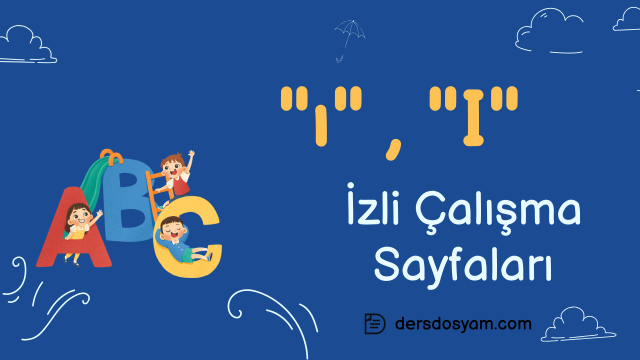 ı sesi yazma çalışma sayfası önizlemesi