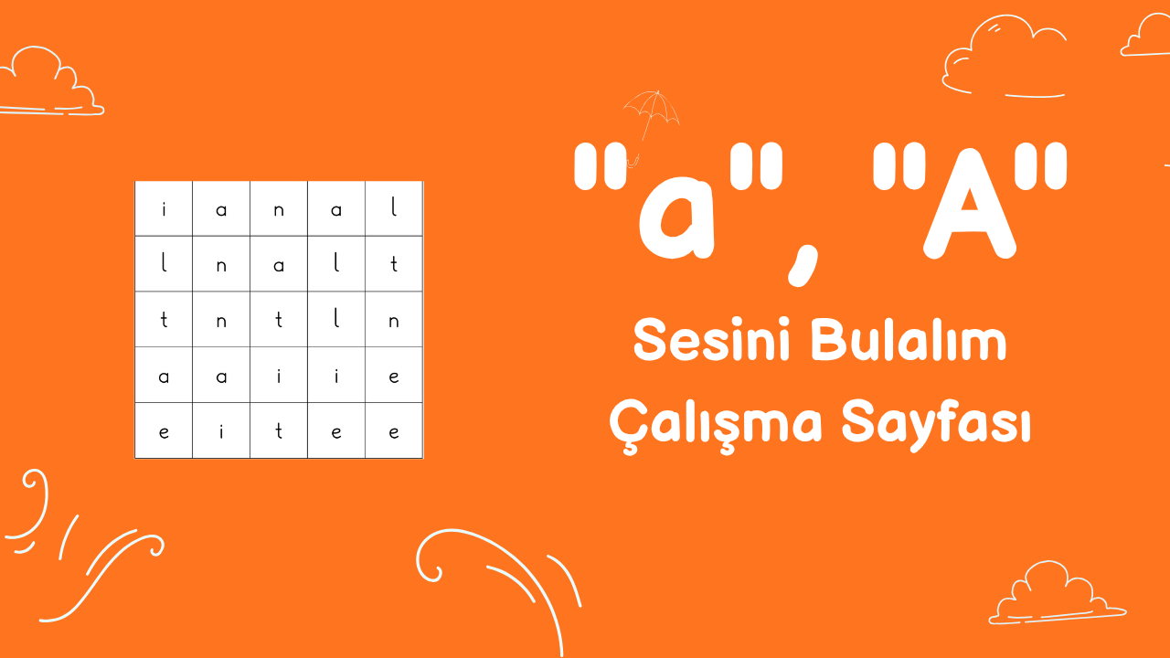 a sesini bulma etkinliği önizlemesi