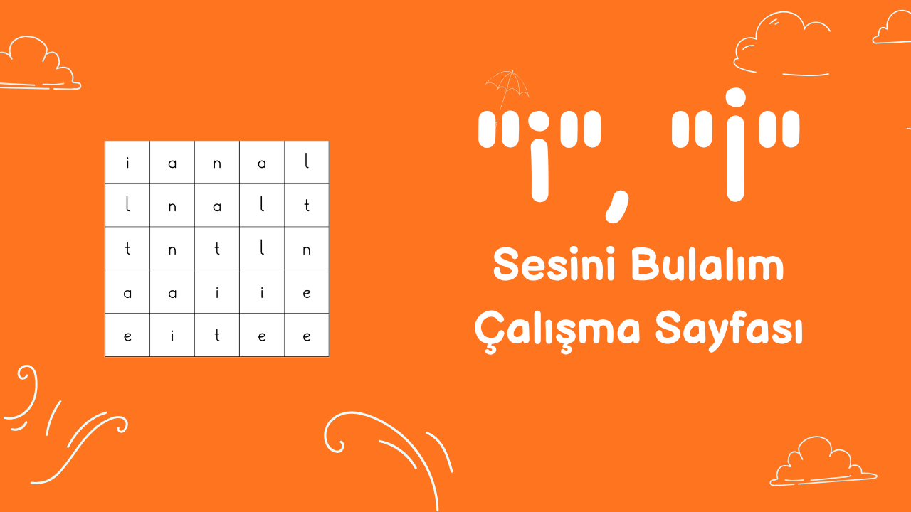 i sesini bulma etkinliği önizlemesi