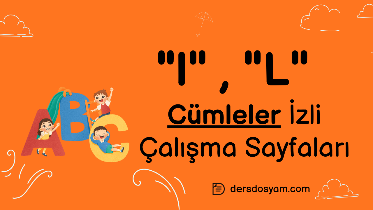 l sesi cümleler çalışma sayfası önizlemesi
