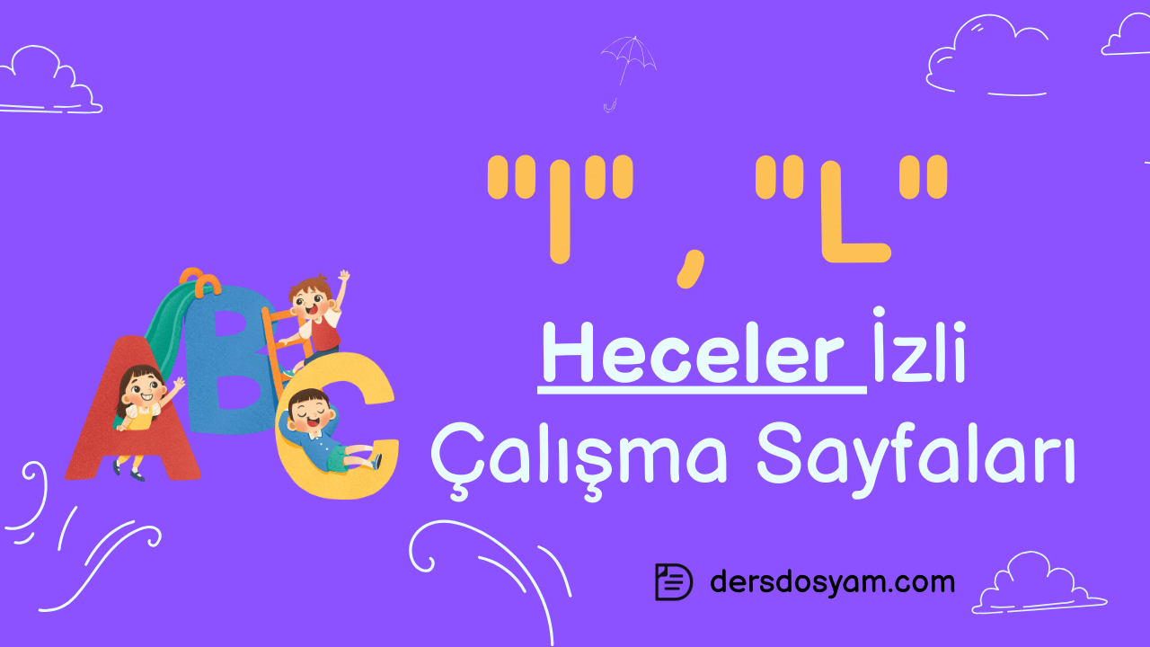 l sesi heceler çalışma sayfası önizlemesi