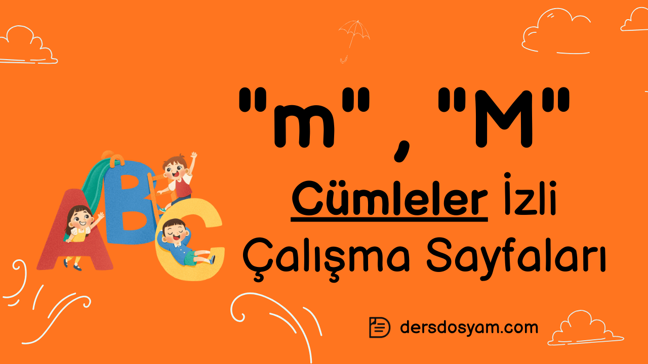 m sesi cümleler çalışma sayfası önizlemesi