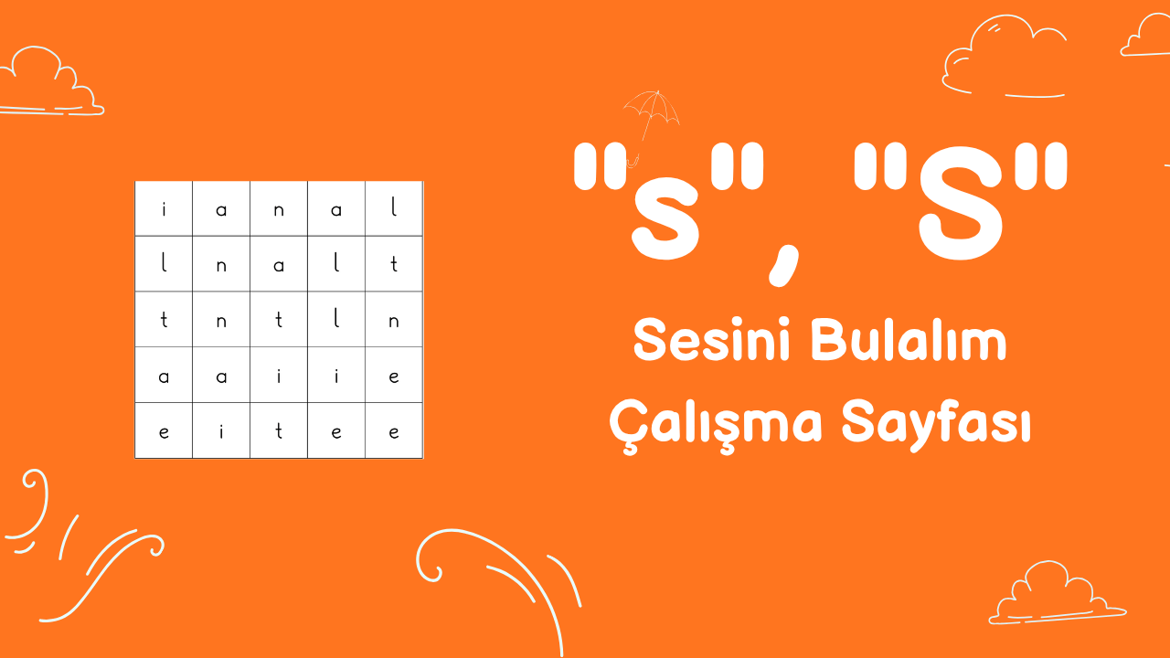 s sesini bulma etkinliği önizlemesi