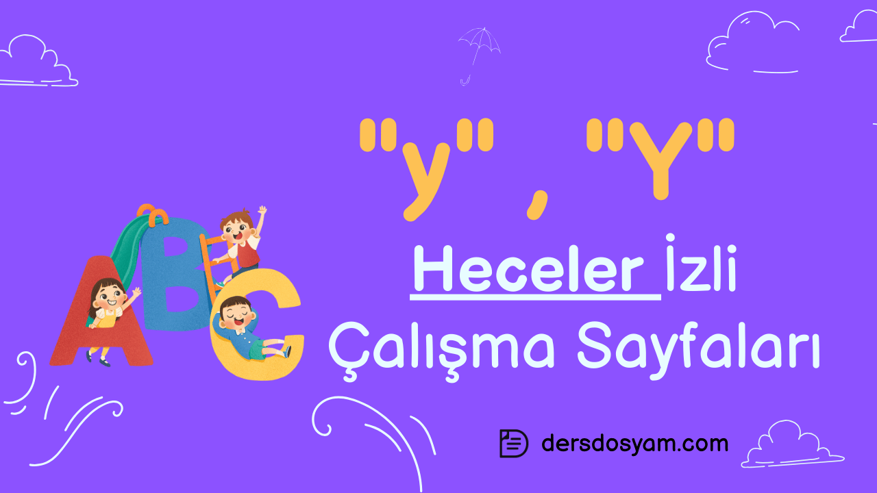 y sesi heceler çalışma sayfası önizlemesi