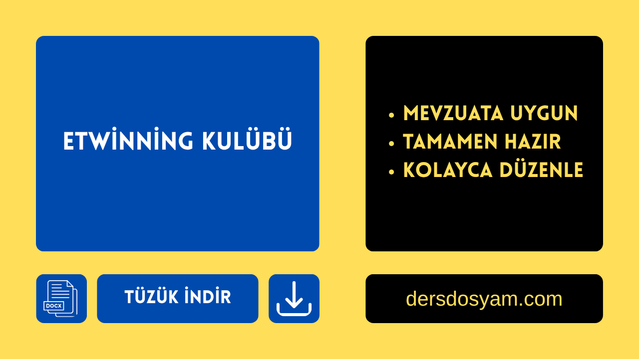 ETWİNNİNG KULÜBÜ TÜZÜĞÜ