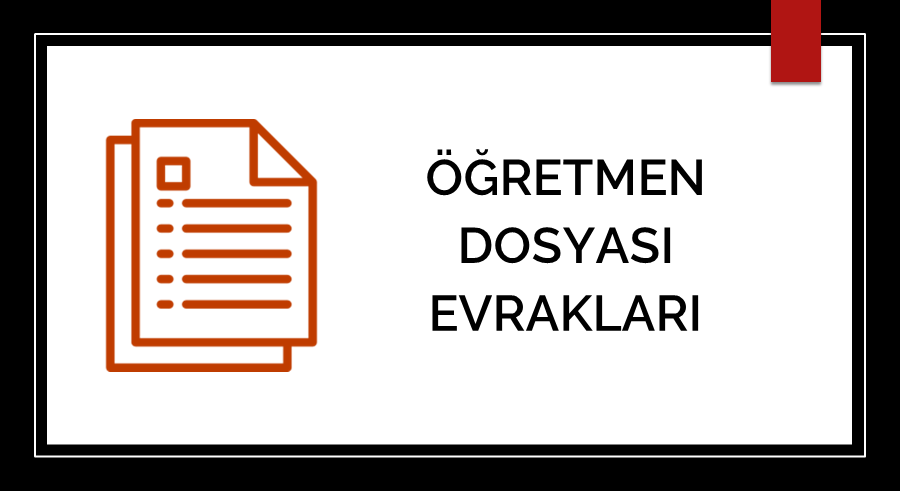 Öğretmen Dosyası Görseli