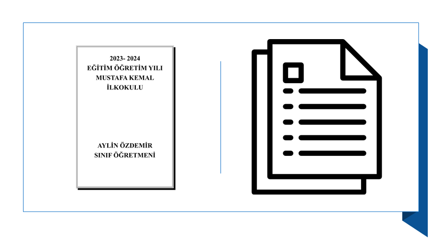 Öğretmen Dosyası Kapağı