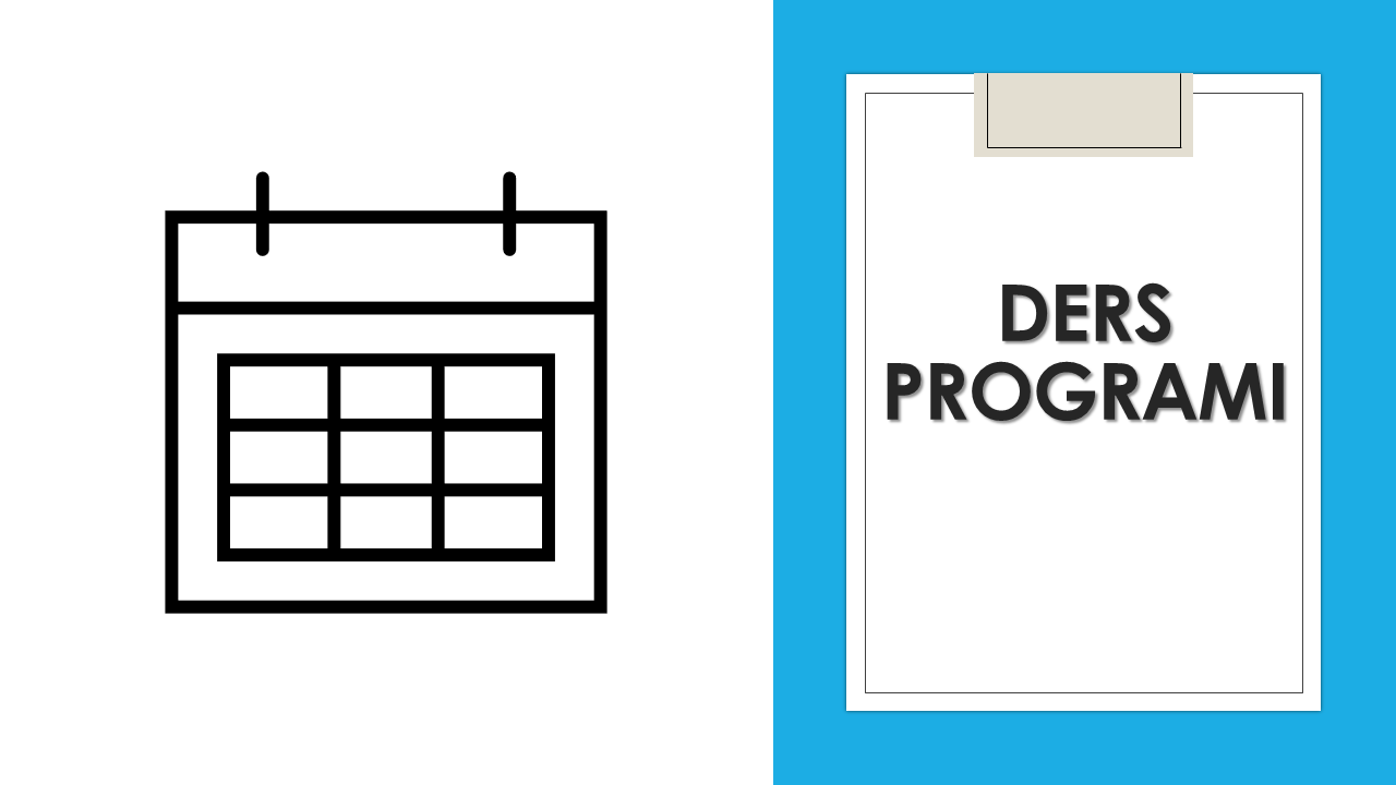 Ders Programı